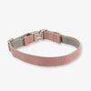 Rose Cord Dog Collar