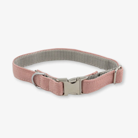 Rose Cord Dog Collar