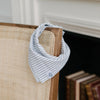 Chambray Stripe Dog Bandana