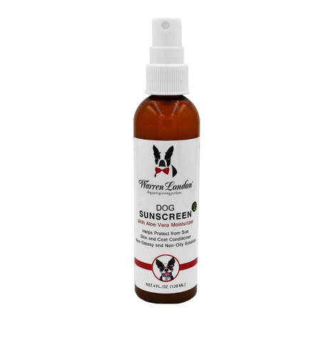 Dog Sunscreen With Aloe Vera Moisturizer